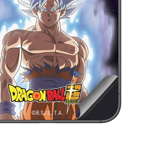 Dragon Ball Super Goku Ultra Instinct Galaxy S25 Skin